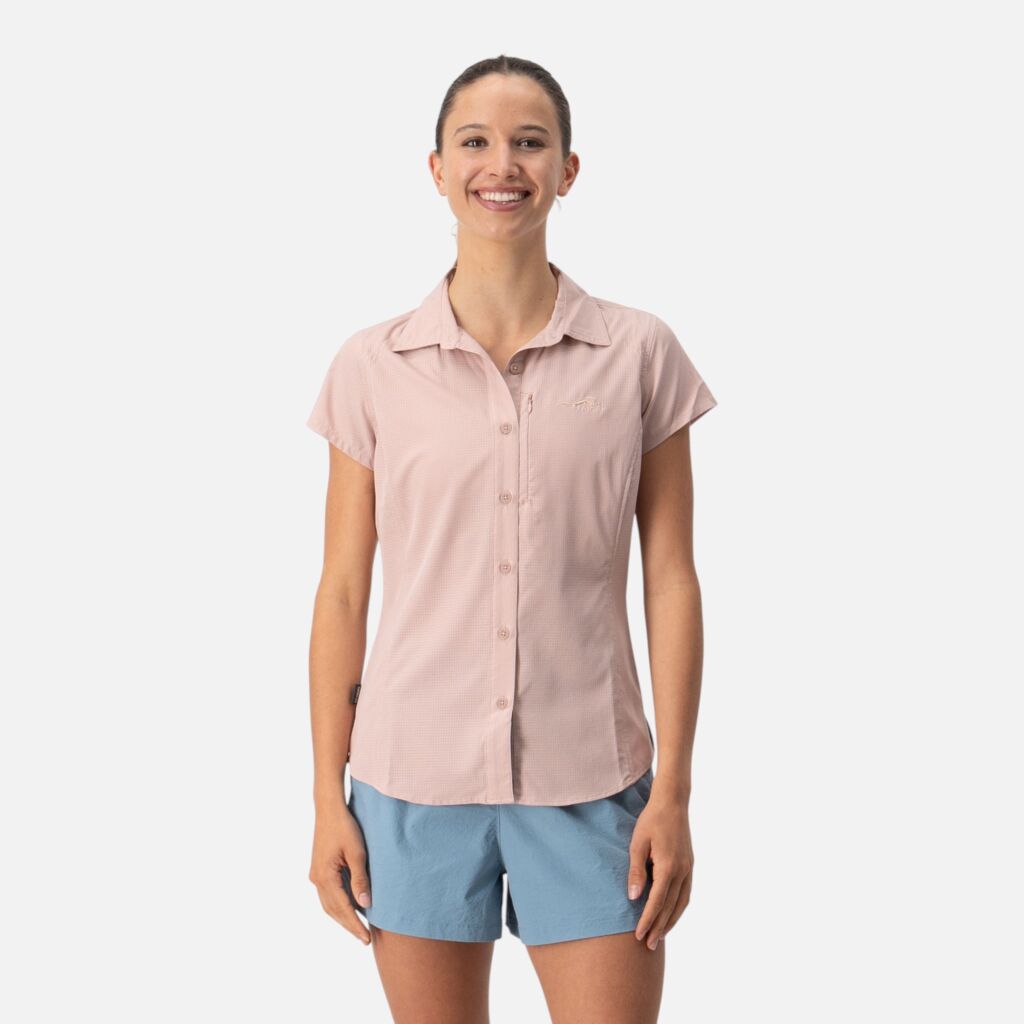 First Ascent Ladies Luxor Short Sleeve Shirt 