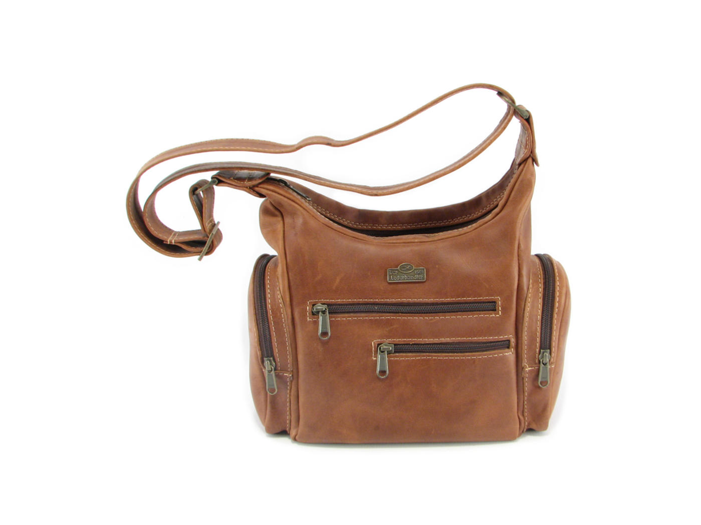 Der Lederhandler Antje Small Handbag - Tobacco