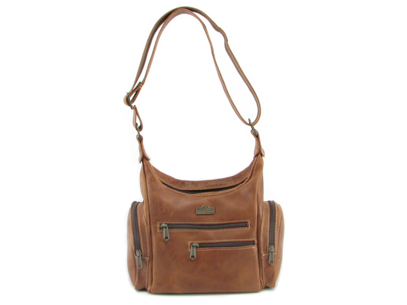 Der Lederhandler Antje Small Handbag - Tobacco