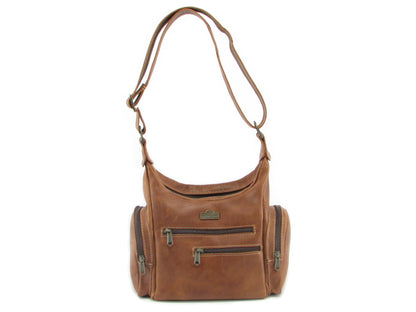 Der Lederhandler Antje Small Handbag - Tobacco