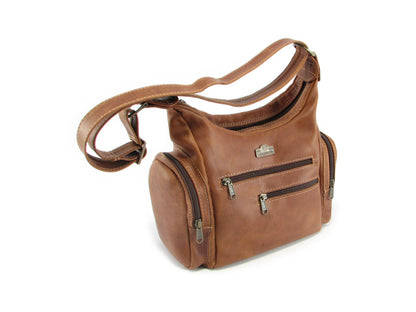 Der Lederhandler Antje Small Handbag - Tobacco