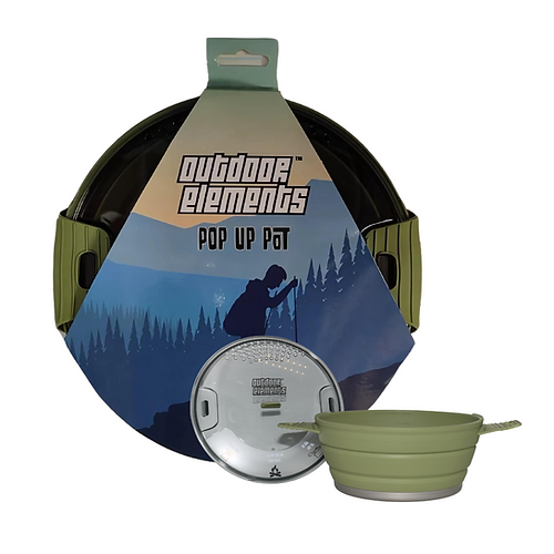 Outdoor Elements Silicone Pop-Up Pot 2L