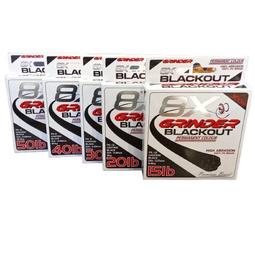 Braid Grinder Blackout 8x 300m 40lb