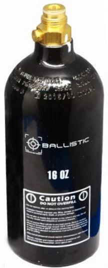 Ballistic 16oz Paintball CO2 Cylinder Aluminum