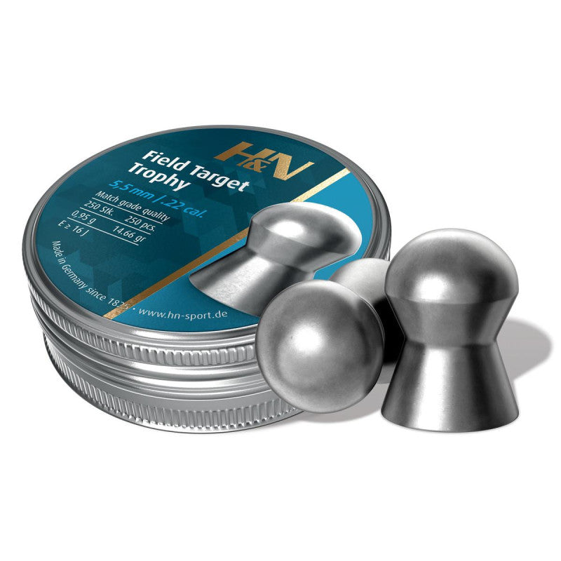 H&N Field Target Trophy Pellets 5.5 mm (.22) 250 pcs