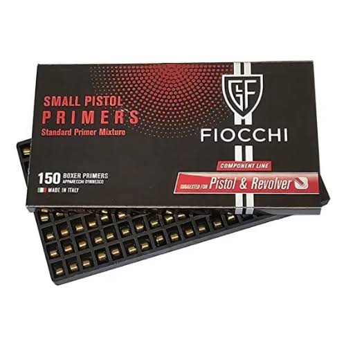 Fiocchi Small Rifle Primers (150/pack)