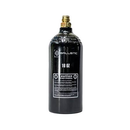 Ballistic 16oz Paintball CO2 Cylinder Aluminum