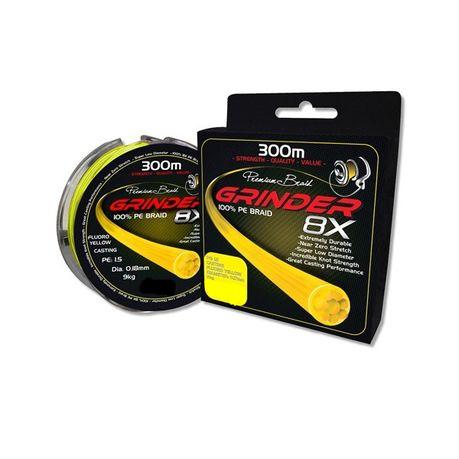 Grinder Braid PE4 8X 50lb 300m Yellow
