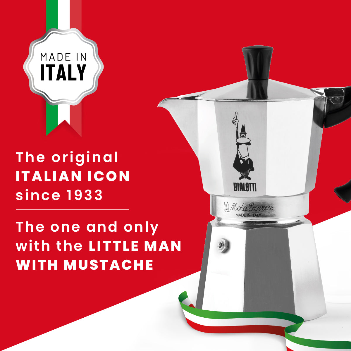 Bialetti Moka Express 2-Cup