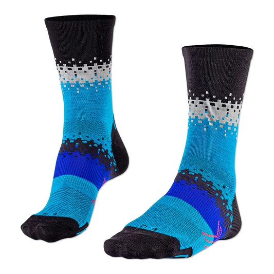 Falke BCool Bike Tall Cycling Socks - Black UK 8-12