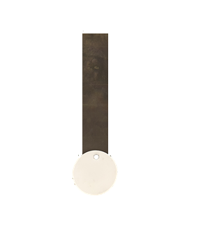 100mm Round Gong With Belt