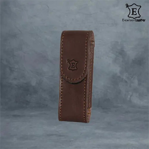 Knife Pouch 38mm CDG Brown (125mm x 40mm x 30mm)