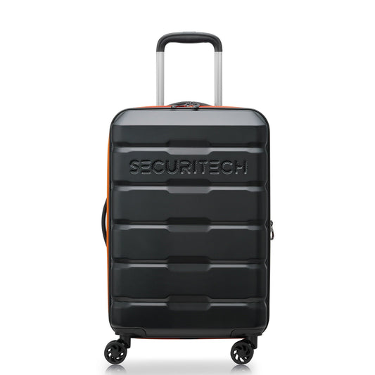 Delsey Securitech Citadel 55cm Trolley Case Black