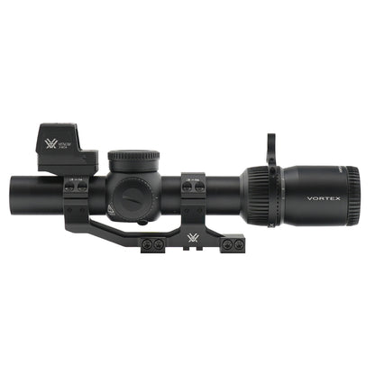 Vortex 1-6x24 SFP Riflescope + Venom 3 MOA Enclosed Micro Red dot