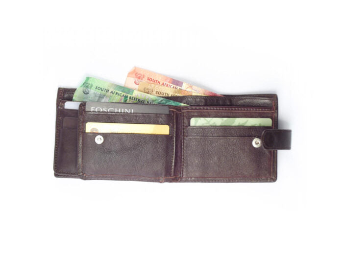 Wallet 16 Cards with Coin Black