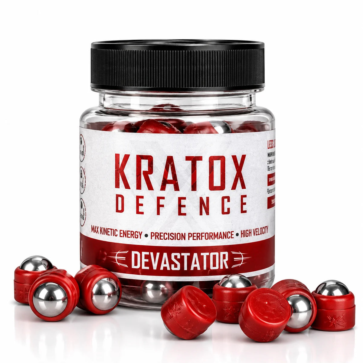 Kratox Devastator 50cal Balls (50/Bottle)