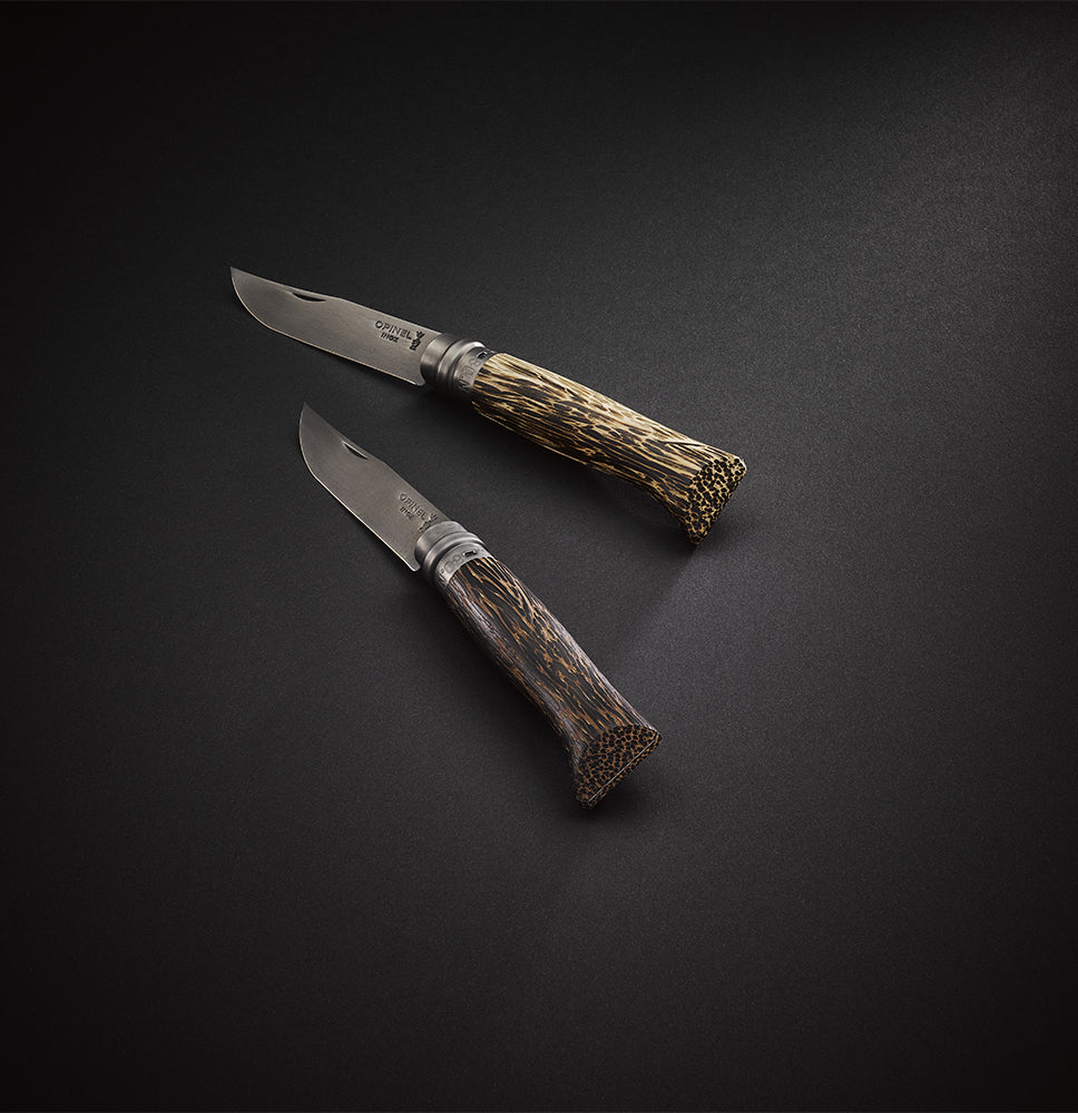 Opinel No.08 Black Palm Folding Knife