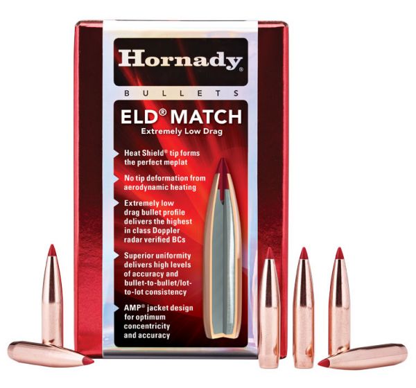 Hornady 30 Cal 178Gr ELD Match