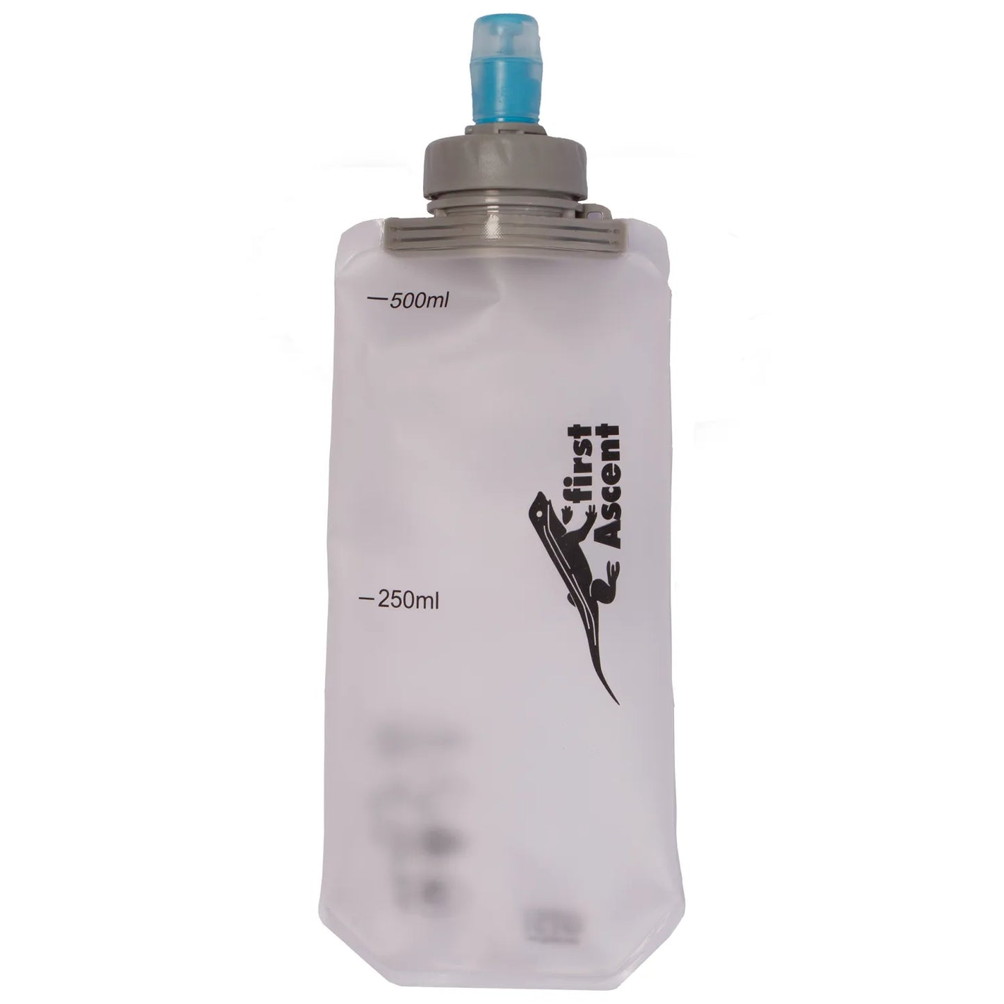 First Ascent Soft Bottle 500ml Clear