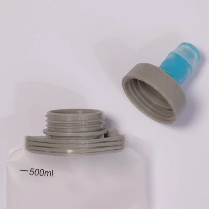 First Ascent Soft Bottle 500ml Clear