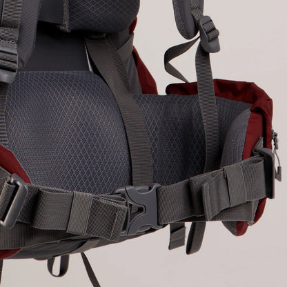 First Ascent Venus III 65L Backpack Burgundy