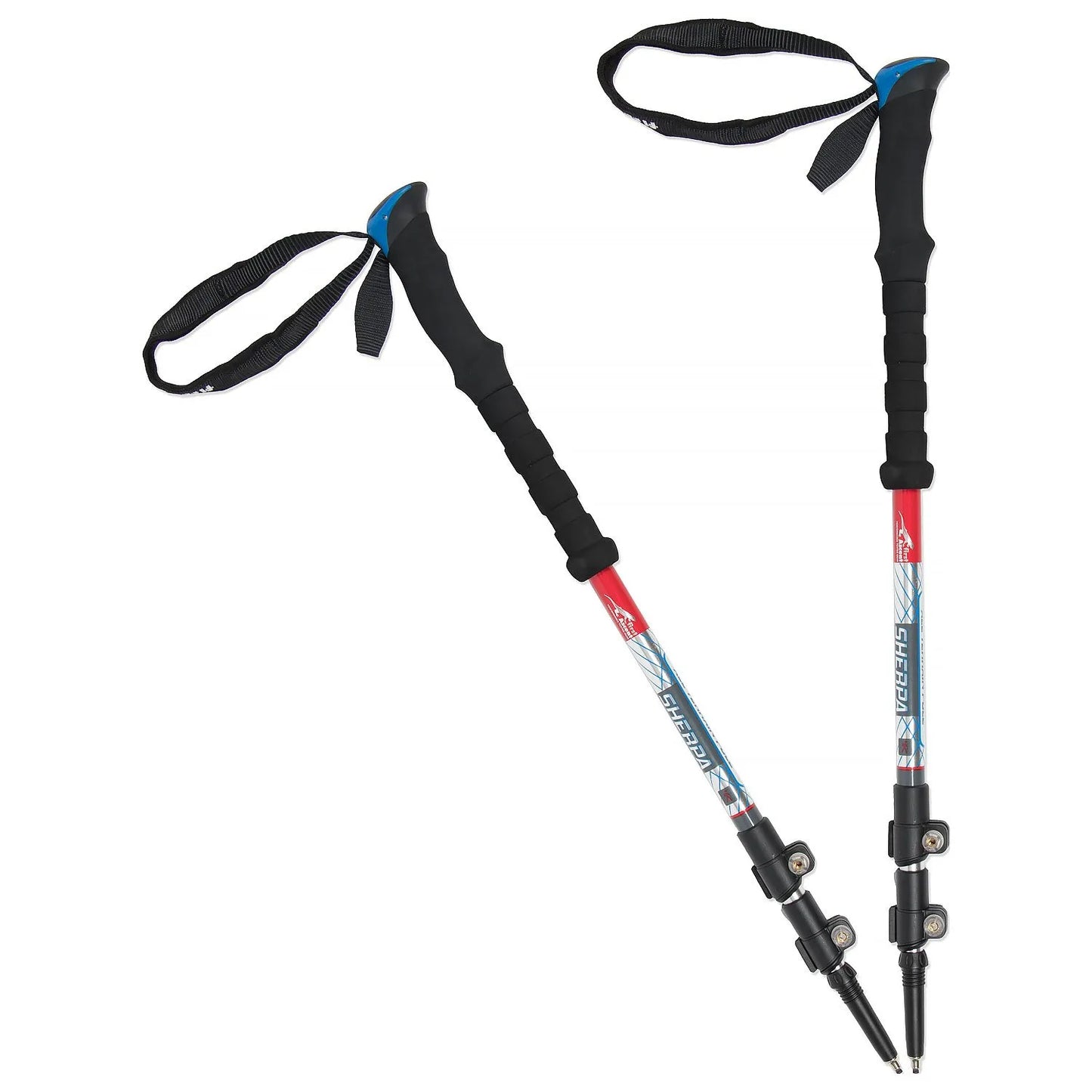 First Ascent Sherpa Trekking Poles Twin Pack