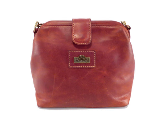 Der Lederhandler Greta Handbag, Tobacco