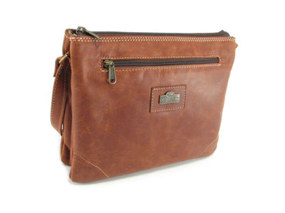 Der Lederhandler Hannah Crossbody Handbag