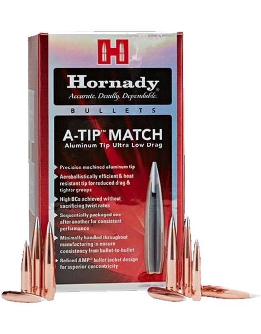 Horrnady  30Cal 176Gr A-Tip Match