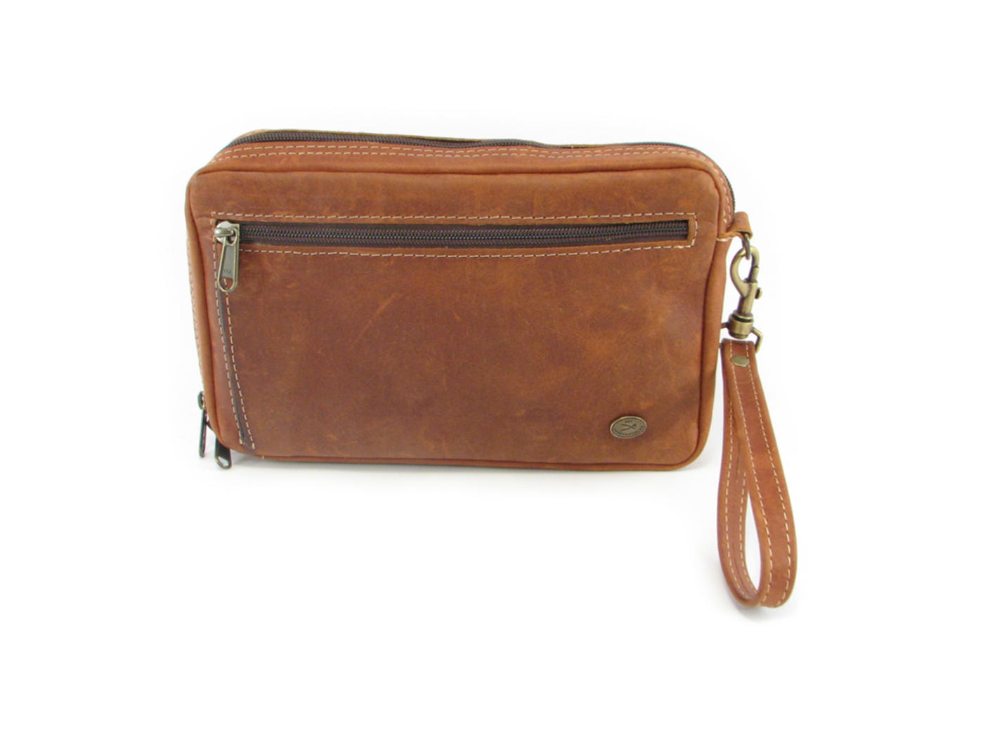 Der Lederhandler Jaydee Wrist Travel Wallet Extra Large