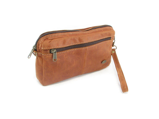 Der Lederhandler Jaydee Wrist Large Card Bag