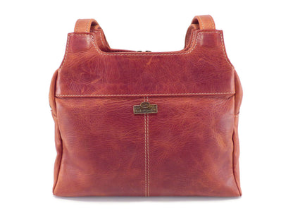Der Lederhandler Jenny Handbag Leather Tobacco