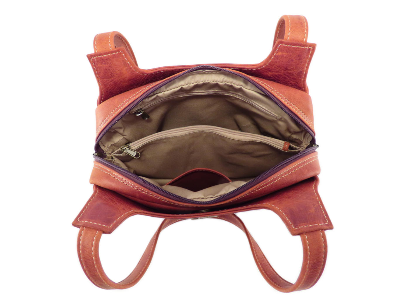 Der Lederhandler Jenny Handbag Leather Tobacco