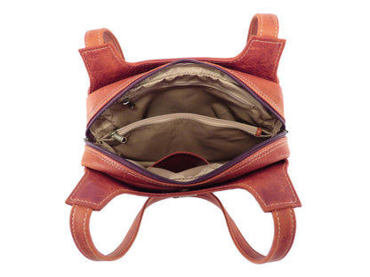 Der Lederhandler Jenny Handbag Leather Tobacco