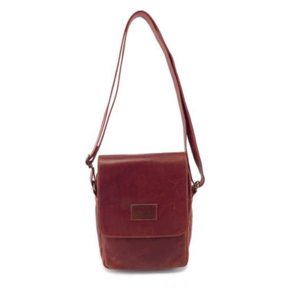 Der Lederhandler Stef Sling Bag - Tobacco