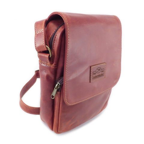 Der Lederhandler Stef Sling Bag - Tobacco
