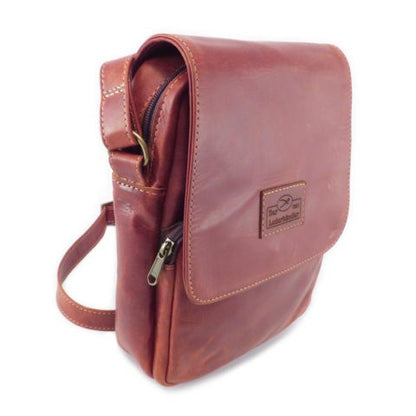 Der Lederhandler Stef Sling Bag - Tobacco