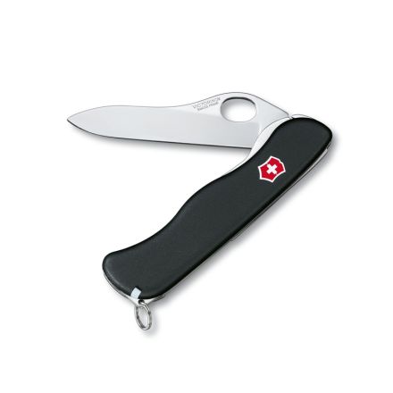 Victorinox Sentinel One-Hand Lock Blade Knife 111 mm - Black
