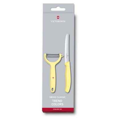 Victorinox Paring Knife & Peeler Combo Yellow
