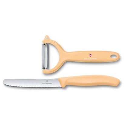 Victorinox Paring Knife & Peeler Light Orange