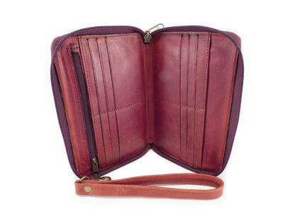 Der Lederhandler Unisex Wrist Wallet Leather